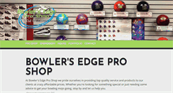 Desktop Screenshot of bowlers-edge.com