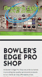 Mobile Screenshot of bowlers-edge.com